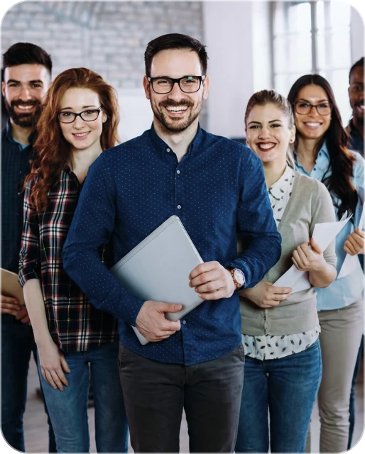 Foto dos profissionais